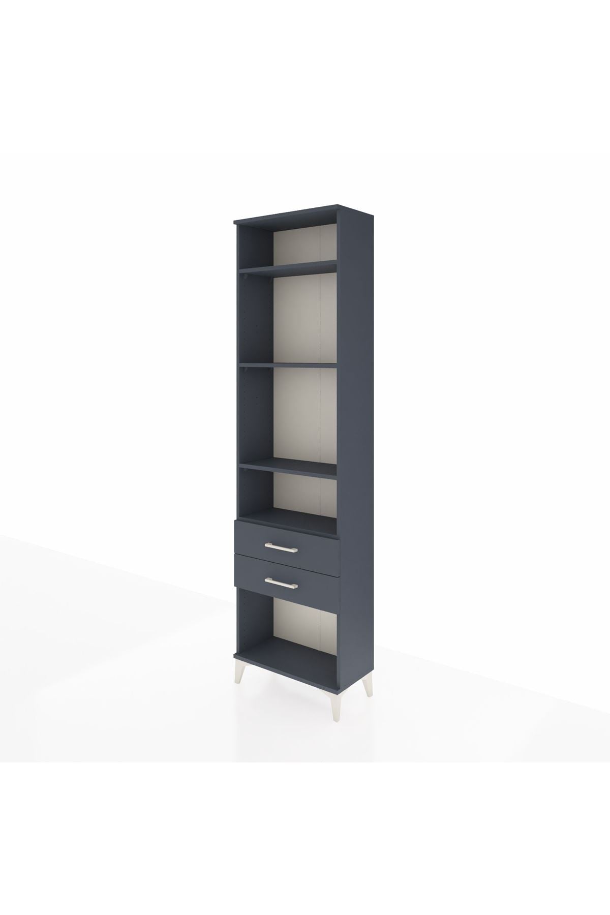 Arges Dolap 4 Raflı 2 Çekmeceli 60x30x221 - S29M042V5A