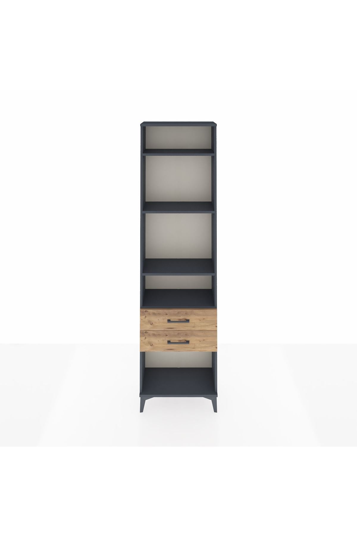 Arges Dolap 4 Raflı 2 Çekmeceli 60x30x221 - S29M042V6A