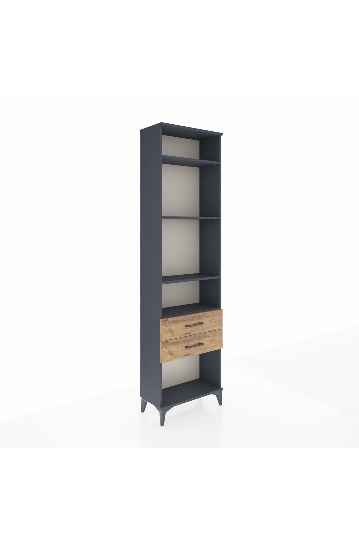 Arges Dolap 4 Raflı 2 Çekmeceli 60x30x221 - S29M042V6A