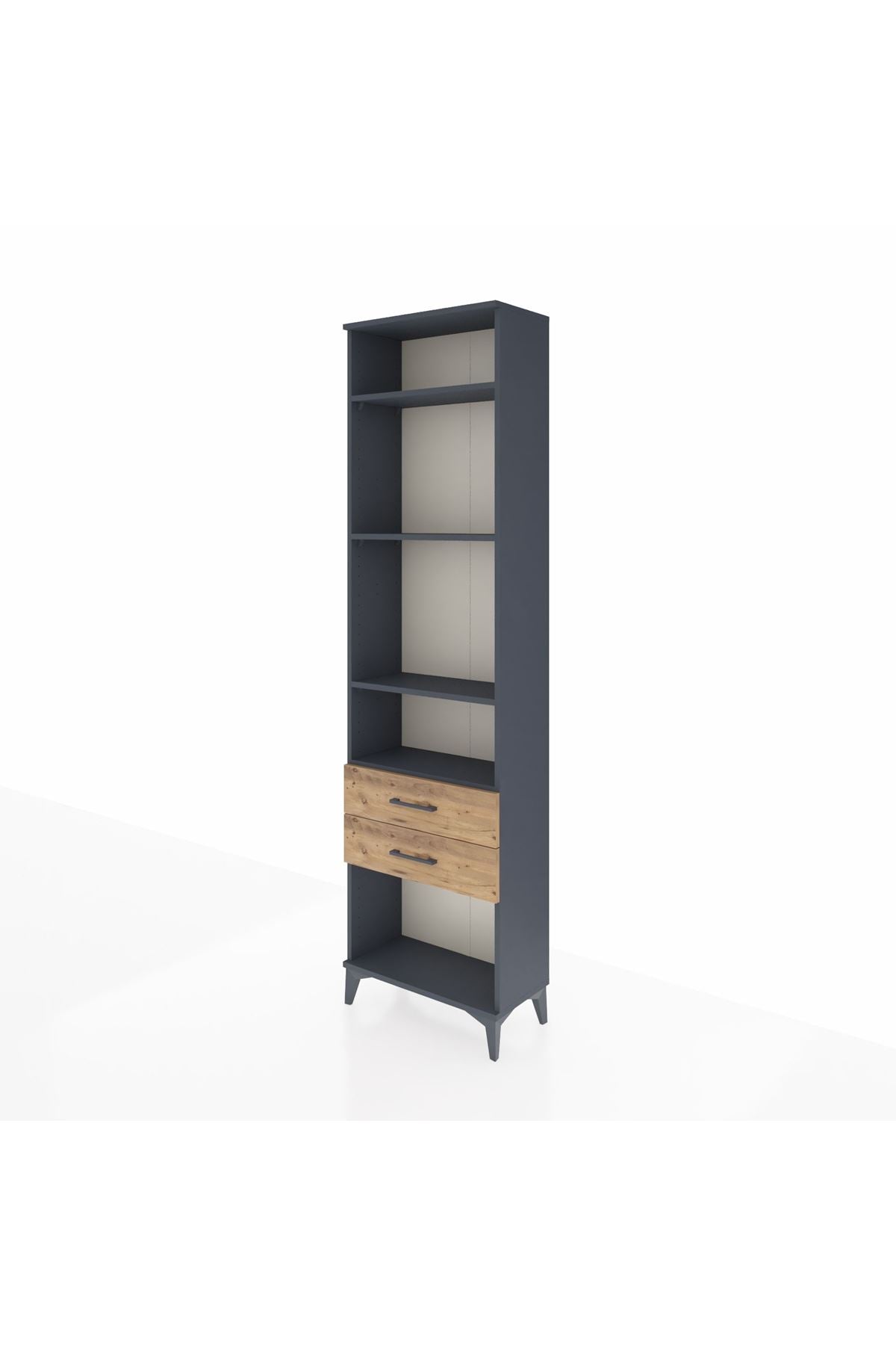 Arges Dolap 4 Raflı 2 Çekmeceli 60x30x221 - S29M042V6A