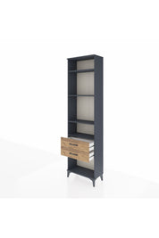 Arges Dolap 4 Raflı 2 Çekmeceli 60x30x221 - S29M042V6A