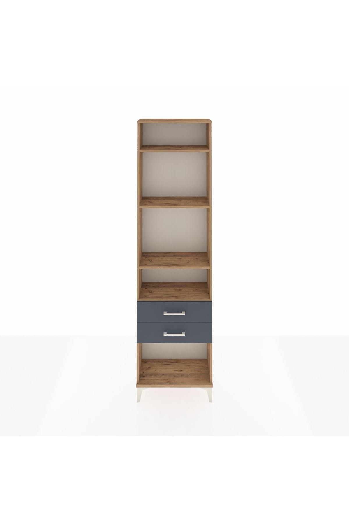Arges Dolap 4 Raflı 2 Çekmeceli 60x30x221 - S29M042V8A