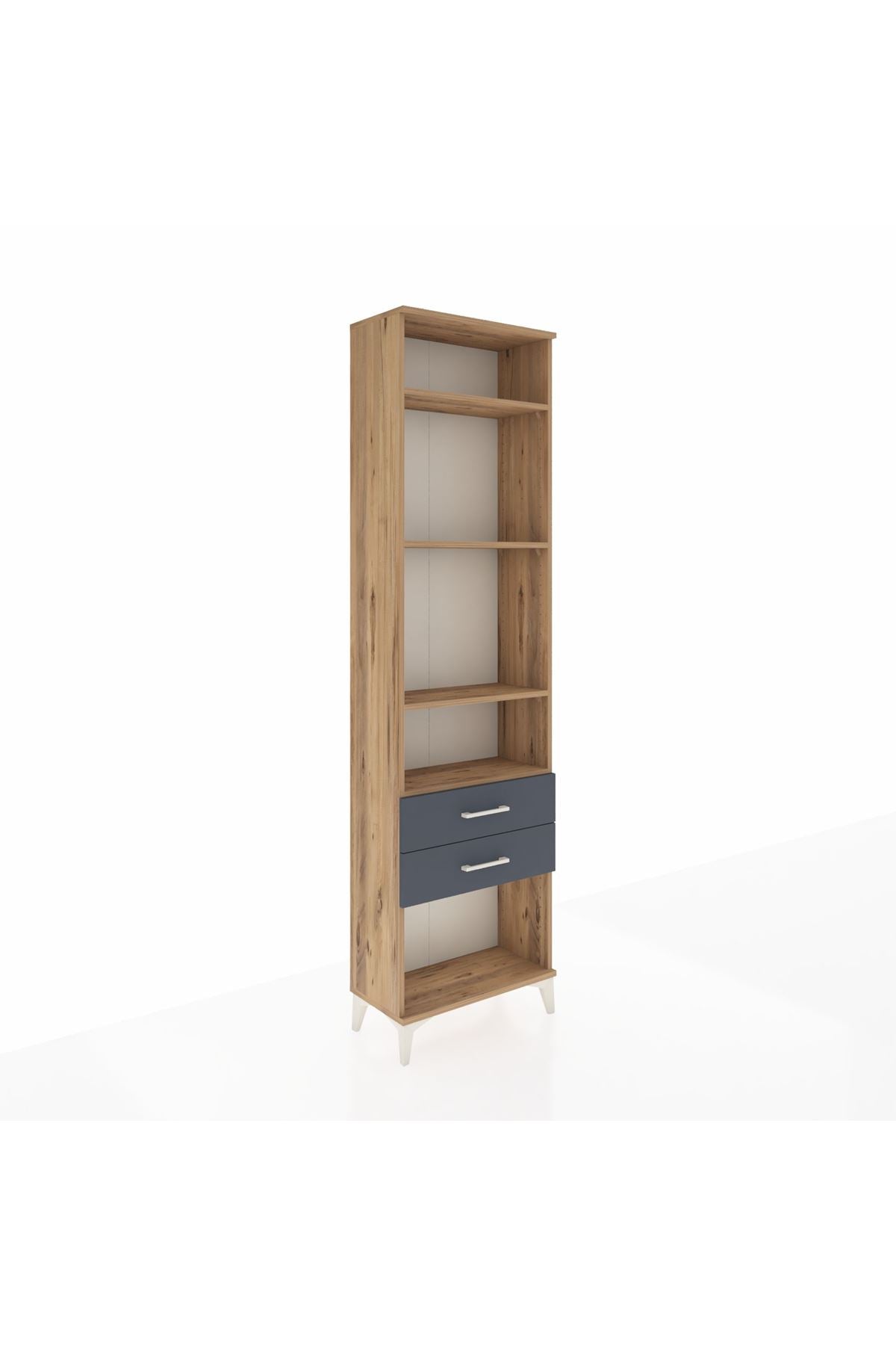 Arges Dolap 4 Raflı 2 Çekmeceli 60x30x221 - S29M042V8A