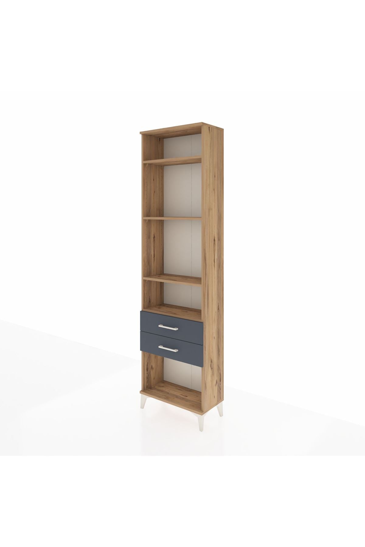 Arges Dolap 4 Raflı 2 Çekmeceli 60x30x221 - S29M042V8A