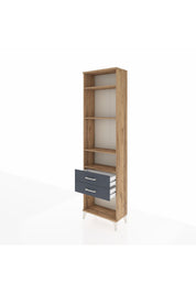 Arges Dolap 4 Raflı 2 Çekmeceli 60x30x221 - S29M042V8A