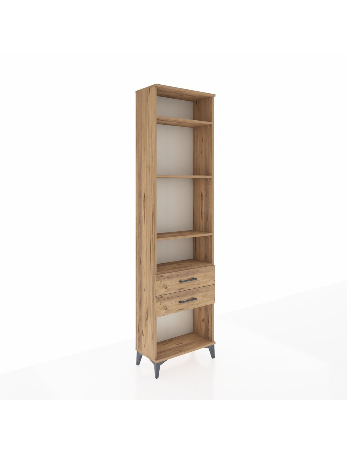 Arges Dolap 4 Raflı 2 Çekmeceli 60x30x221 - S29M042V9A