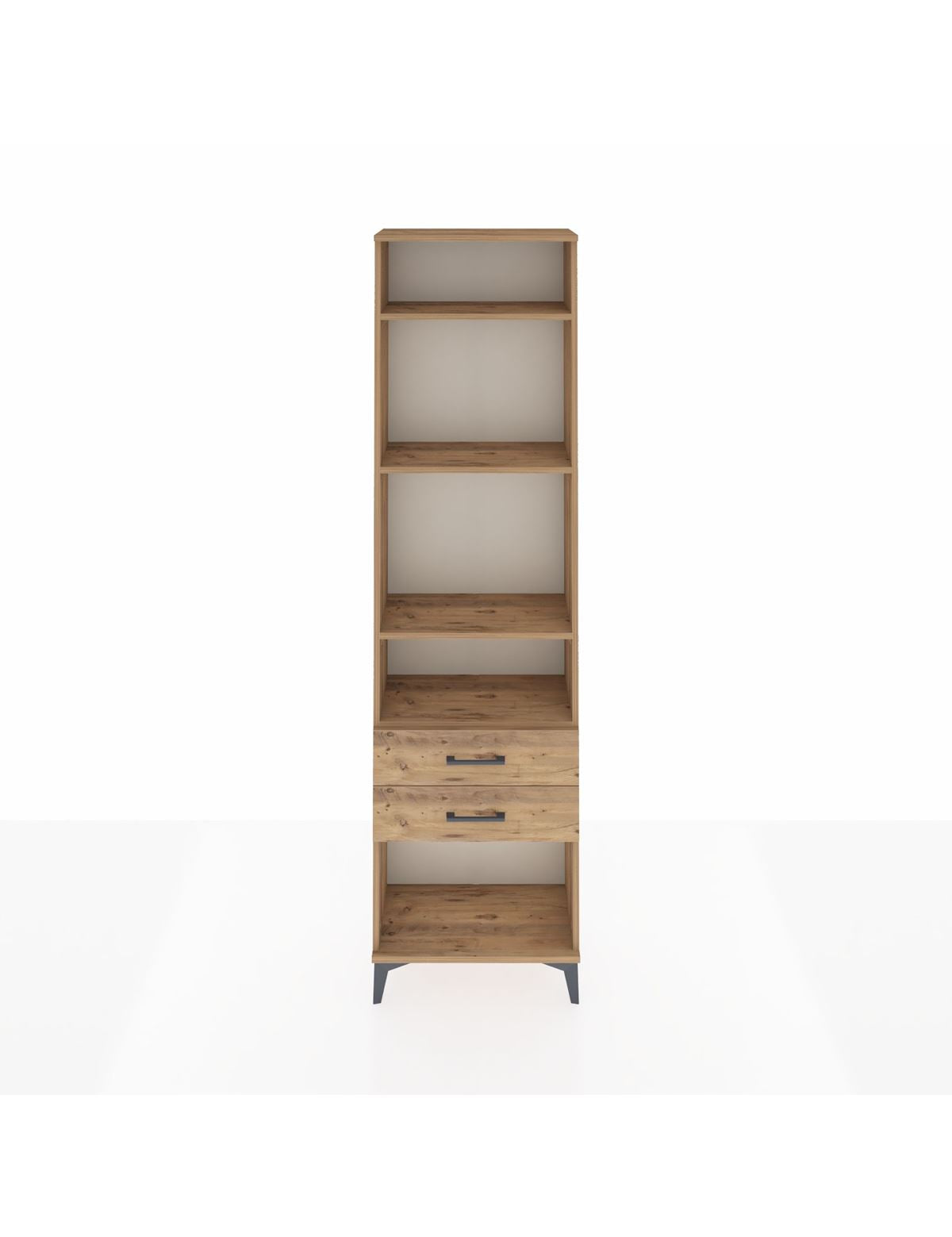 Arges Dolap 4 Raflı 2 Çekmeceli 60x30x221 - S29M042V9A