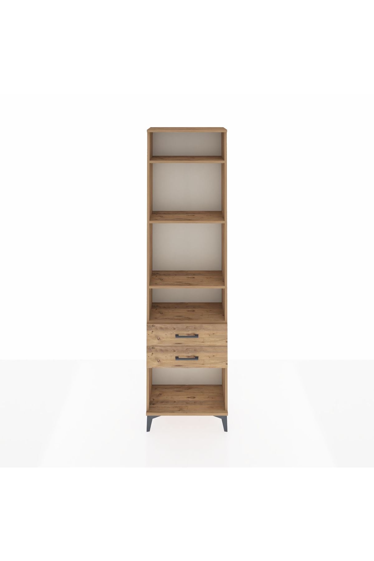 Arges Dolap 4 Raflı 2 Çekmeceli 60x30x221 - S29M042V9A