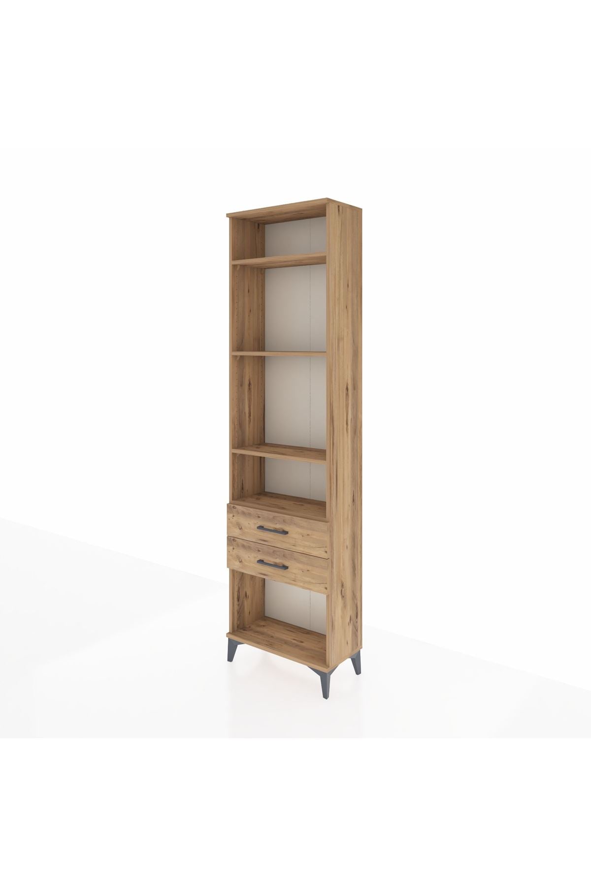 Arges Dolap 4 Raflı 2 Çekmeceli 60x30x221 - S29M042V9A