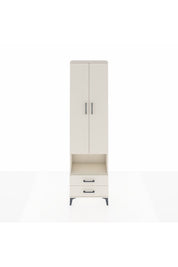 Arges Dolap 3 Raflı 2 Çekmeceli Tek Askılı 60x30x221 - S29M043V1A