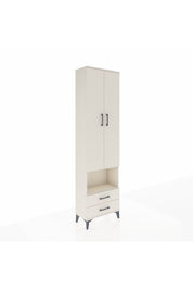 Arges Dolap 3 Raflı 2 Çekmeceli Tek Askılı 60x30x221 - S29M043V1A