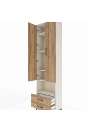 Arges Dolap 5 Raflı 2 Çekmeceli 2 Kapaklı 60x30x221 - S29M044V3A
