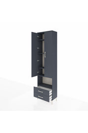 Arges Dolap 5 Raflı 2 Çekmeceli 2 Kapaklı 60x30x221 - S29M044V5A