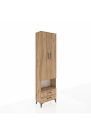 Arges Dolap 5 Raflı 2 Çekmeceli 2 Kapaklı 60x30x221 - S29M044V9A