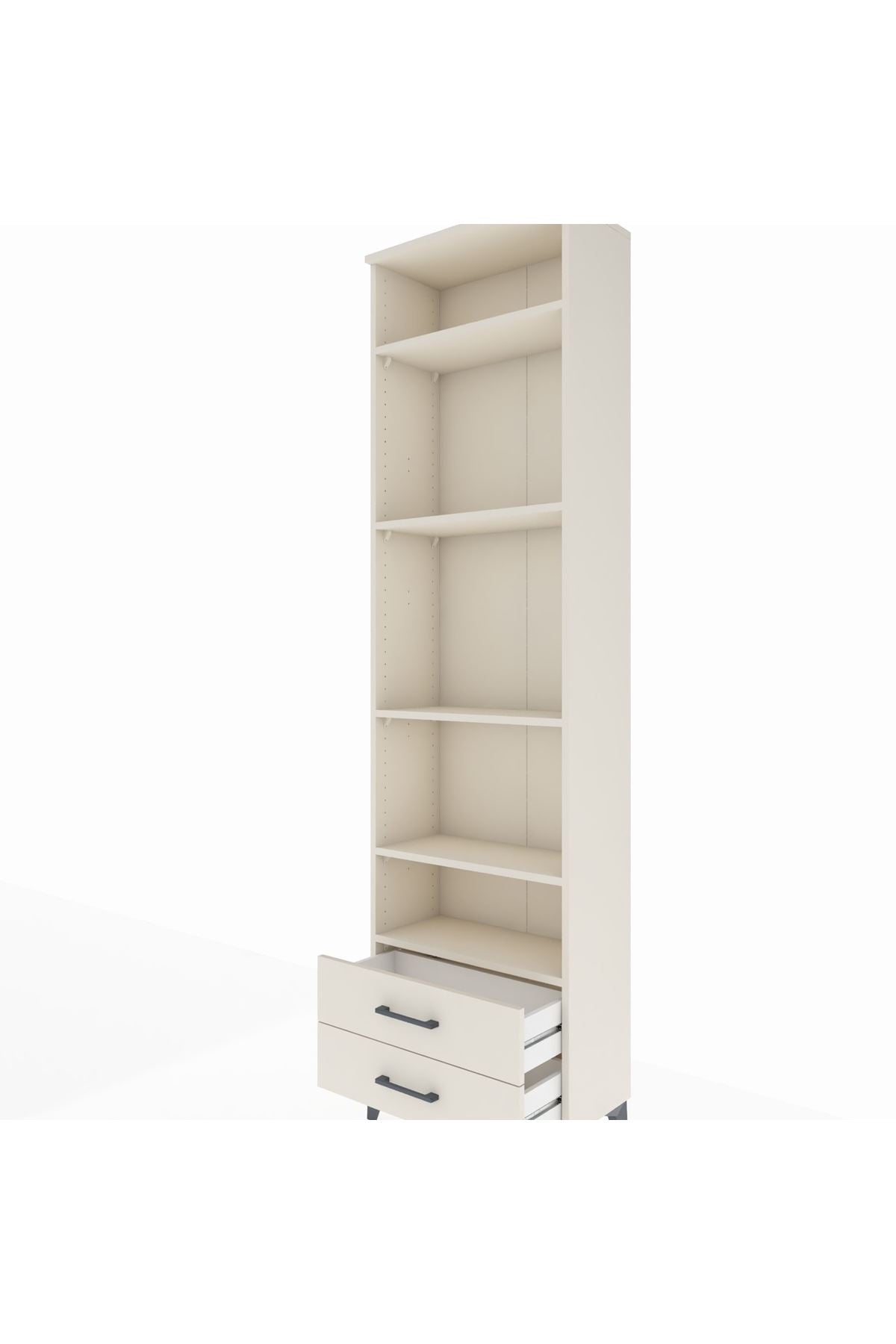 Arges Dolap 5 Raflı 2 Çekmeceli 60x30x221 - S29M045V1A