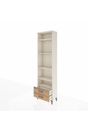 Arges Dolap 5 Raflı 2 Çekmeceli 60x30x221 - S29M045V3A