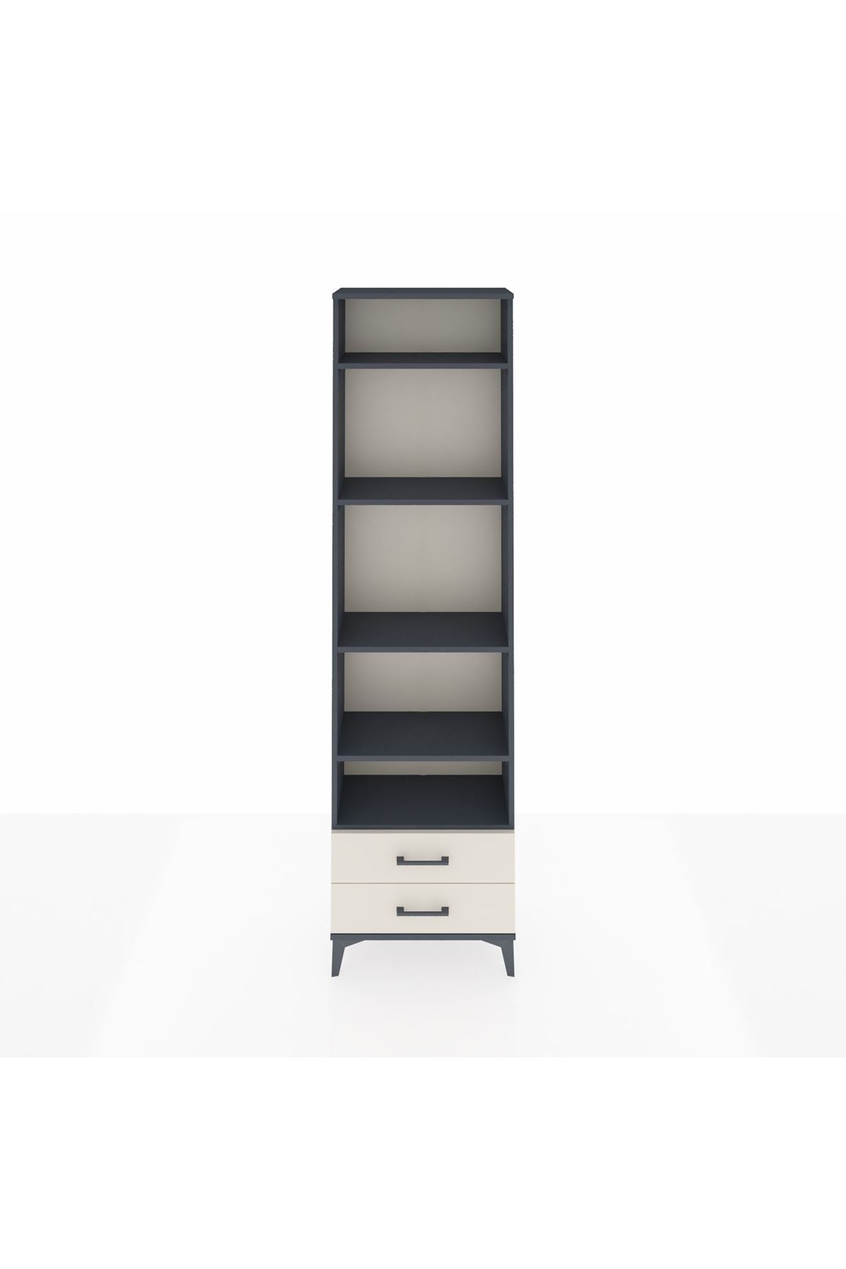 Arges Dolap 5 Raflı 2 Çekmeceli 60x30x221 - S29M045V4A