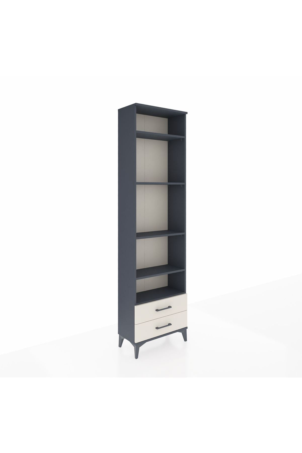 Arges Dolap 5 Raflı 2 Çekmeceli 60x30x221 - S29M045V4A