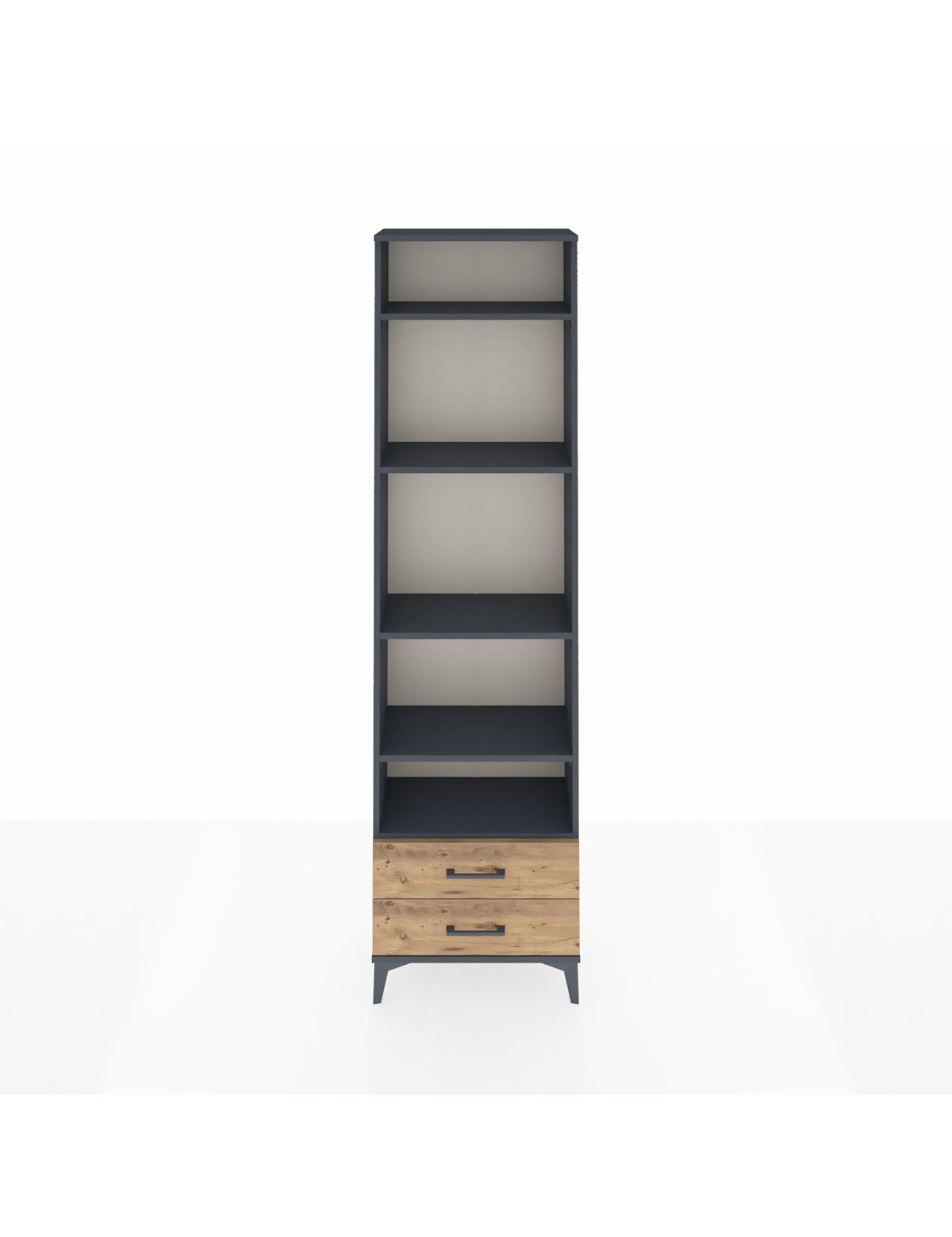 Arges Dolap 5 Raflı 2 Çekmeceli 60x30x221 - S29M045V6A