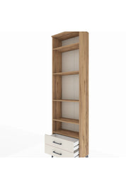Arges Dolap 5 Raflı 2 Çekmeceli 60x30x221 - S29M045V7A