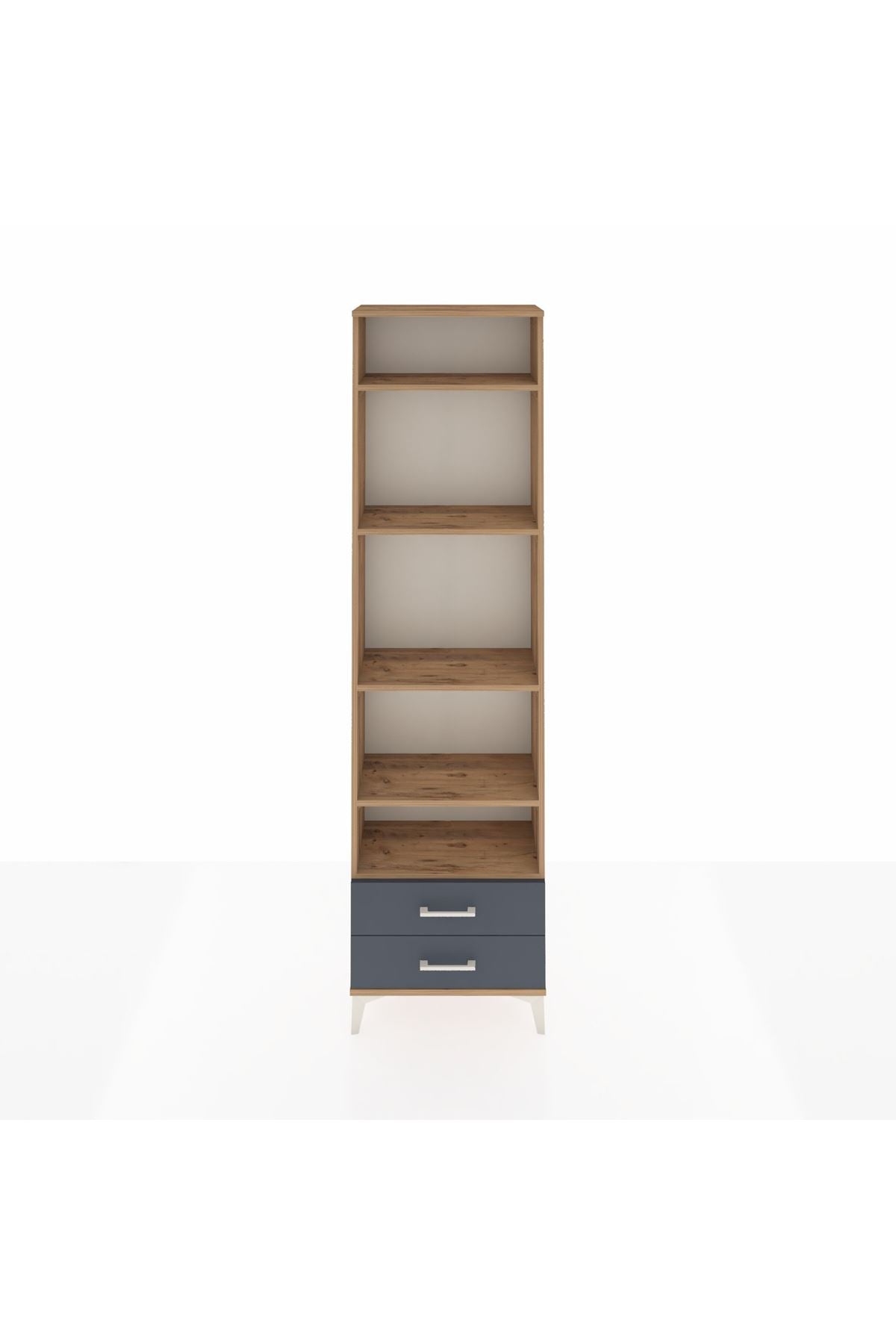Arges Dolap 5 Raflı 2 Çekmeceli 60x30x221 - S29M045V8A