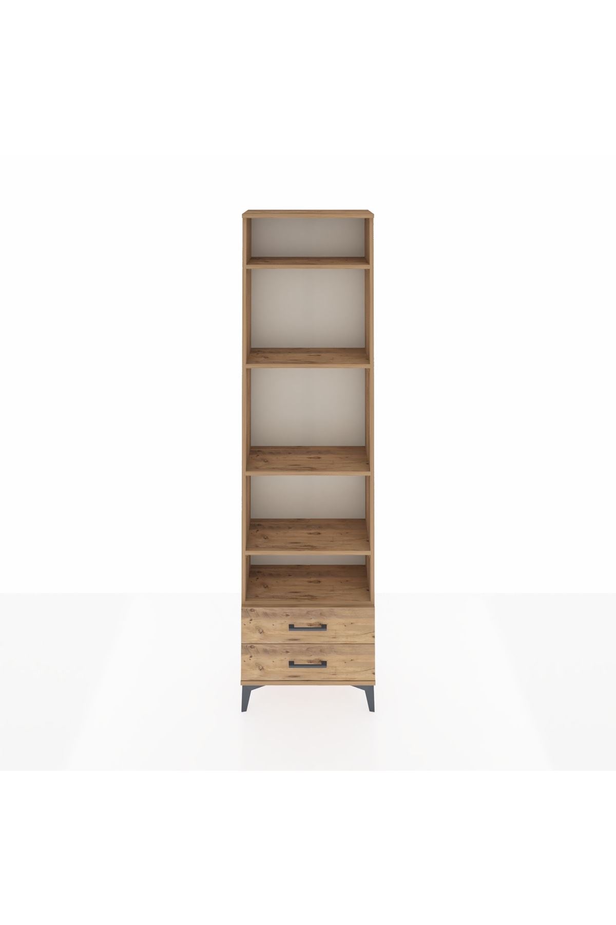 Arges Dolap 5 Raflı 2 Çekmeceli 60x30x221 - S29M045V9A