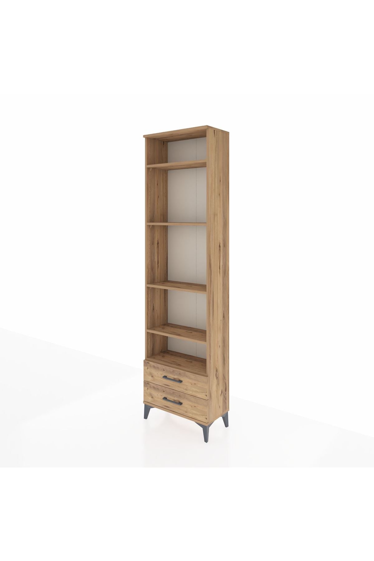 Arges Dolap 5 Raflı 2 Çekmeceli 60x30x221 - S29M045V9A