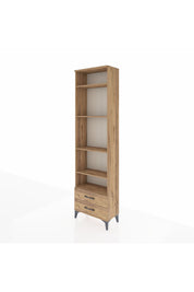 Arges Dolap 5 Raflı 2 Çekmeceli 60x30x221 - S29M045V9A