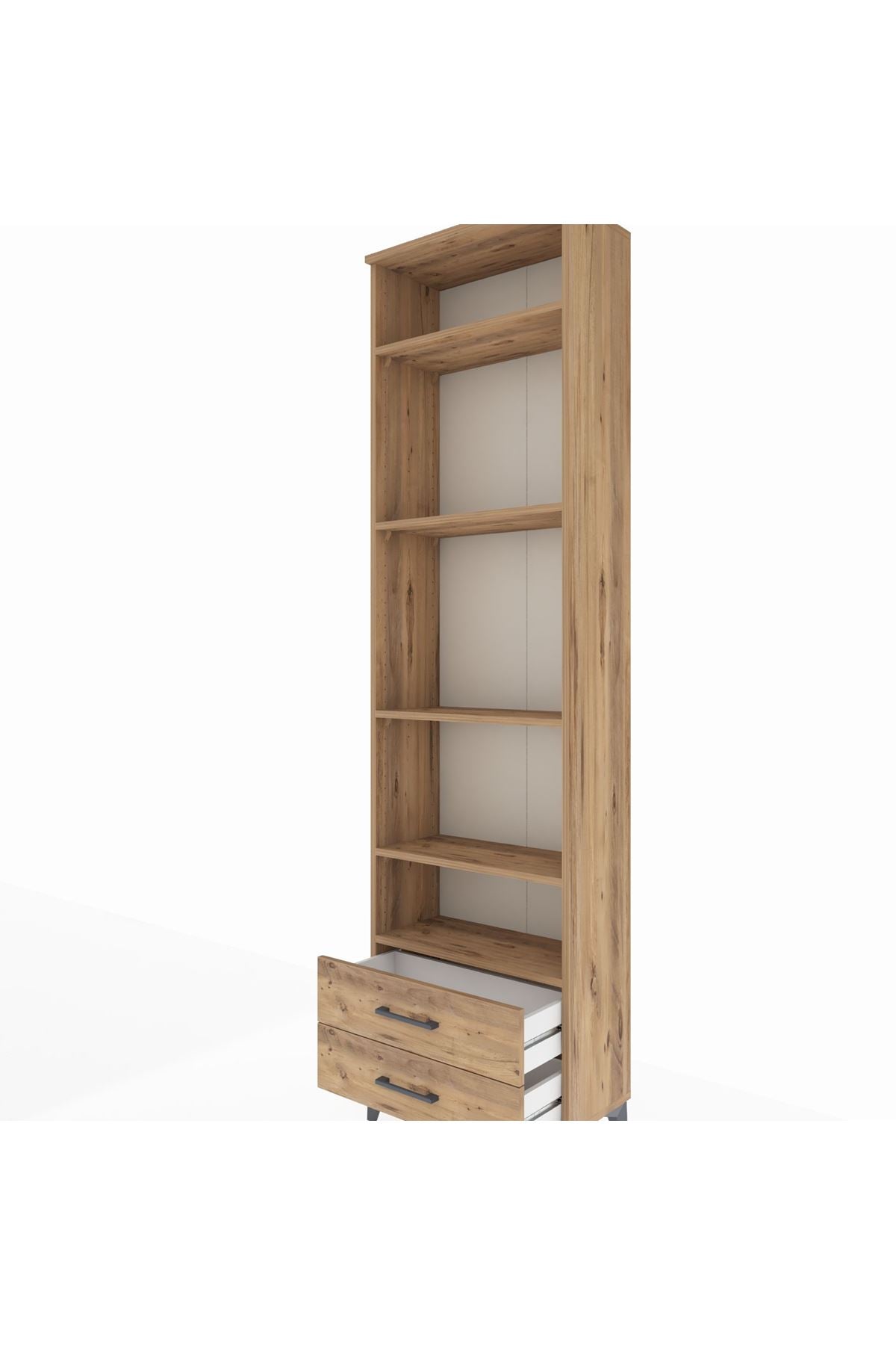 Arges Dolap 5 Raflı 2 Çekmeceli 60x30x221 - S29M045V9A