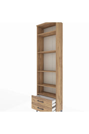 Arges Dolap 5 Raflı 2 Çekmeceli 60x30x221 - S29M045V9A