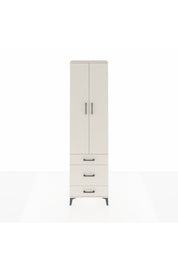 Arges Dolap 2 Raflı 3 Çekmeceli Tek Askılı 60x30x221 - S29M046V1A