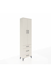 Arges Dolap 2 Raflı 3 Çekmeceli Tek Askılı 60x30x221 - S29M046V1A