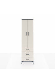 Arges Dolap 2 Raflı 3 Çekmeceli Tek Askılı 60x30x221 - S29M046V4A