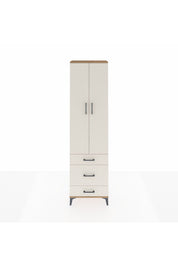 Arges Dolap 2 Raflı 3 Çekmeceli Tek Askılı 60x30x221 - S29M046V7A