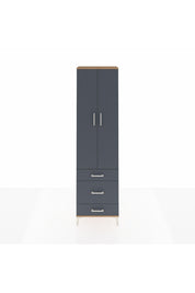Arges Dolap 2 Raflı 3 Çekmeceli Tek Askılı 60x30x221 - S29M046V8A