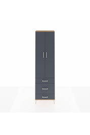 Arges Dolap 4 Raflı 3 Çekmeceli 2 Kapaklı 60x30x221 - S29M047V8A