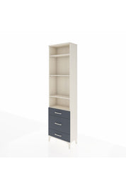 Arges Dolap 4 Raflı 3 Çekmeceli 60x30x221 - S29M048V2A