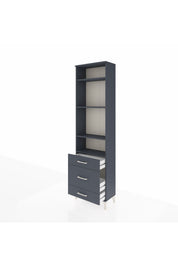 Arges Dolap 4 Raflı 3 Çekmeceli 60x30x221 - S29M048V5A