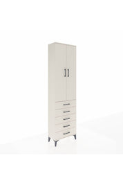 Arges Dolap 2 Raflı 5 Çekmeceli Tek Askılı 60x30x221 - S29M055V1A