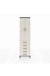 Arges Dolap 2 Raflı 5 Çekmeceli Tek Askılı 60x30x221 - S29M055V4A