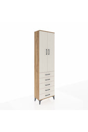 Arges Dolap 2 Raflı 5 Çekmeceli Tek Askılı 60x30x221 - S29M055V7A