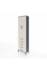 Arges Dolap 3 Raflı 5 Çekmeceli 2 Kapaklı 60x30x221 - S29M056V4A