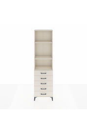 Arges Dolap 3 Raflı 5 Çekmeceli 60x30x221 - S29M057V1A