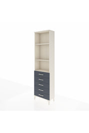 Arges Dolap 3 Raflı 5 Çekmeceli 60x30x221 - S29M057V2A