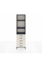 Arges Dolap 3 Raflı 5 Çekmeceli 60x30x221 - S29M057V4A
