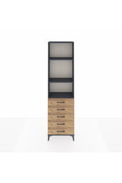 Arges Dolap 3 Raflı 5 Çekmeceli 60x30x221 - S29M057V6A