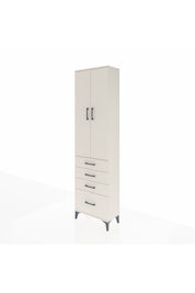 Arges Dolap 2 Raflı 4 Çekmeceli Tek Askılı 60x30x221 - S29M058V1A