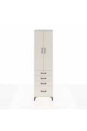 Arges Dolap 3 Raflı 4 Çekmeceli 2 Kapaklı 60x30x221 - S29M059V1A