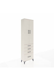 Arges Dolap 3 Raflı 4 Çekmeceli 2 Kapaklı 60x30x221 - S29M059V1A