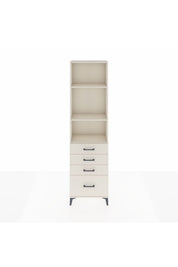 Arges Dolap 3 Raflı 4 Çekmeceli 60x30x221 - S29M060V1A